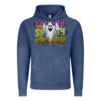Vintage Denim spooky spooky spooky Vintage Hoodie - CowGirlArtShop