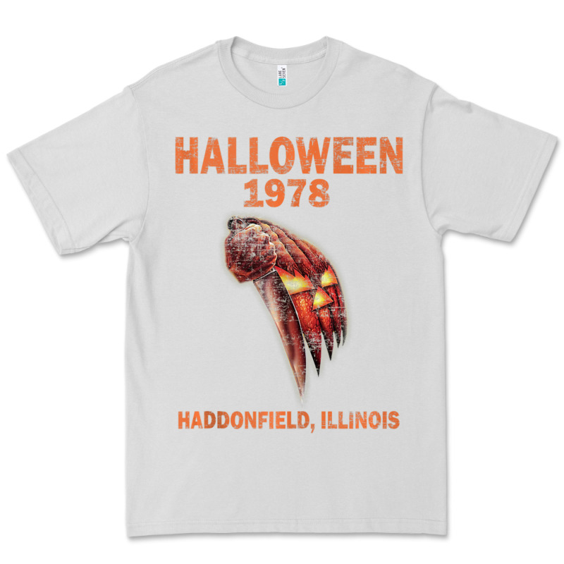 Halloween 1978 Holiday Spooky Myers Pumpkin Haddonfield Premium Tee by minhPixels | Teevron