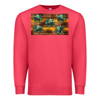 Cardinal dinosaur triceratops sippy cup Premium Sweatshirt - Artiststas