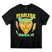 Black fearless joshua 1 9 cheetah Heavy Core Tee - LillyAllenDesigns