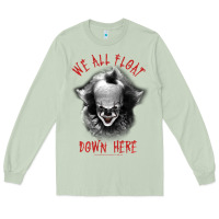 Matcha It Movie Pennywise We All Float Down Here Long Sleeve Tee - minhPixels