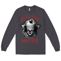 Smoke It Movie Pennywise We All Float Down Here Long Sleeve Tee - minhPixels