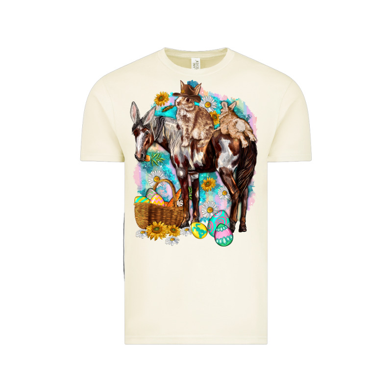 Happy Easter Day Rodeo Vintage Tee by HowdyJamesFarm | Teevron