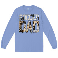 Colony Blue no background soccer dad Long Sleeve Tee - Jasminsmagicworld