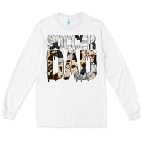 White no background soccer dad Long Sleeve Tee - Jasminsmagicworld