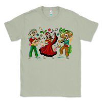 Matcha Mexican Skeletons Classic Tee - texasbilliewilder