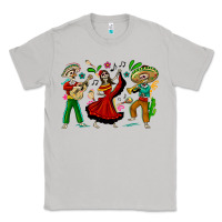 Moon Dust Mexican Skeletons Classic Tee - texasbilliewilder