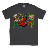 Smoke Mexican Skeletons Classic Tee - texasbilliewilder
