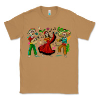 Toasted Coconut Mexican Skeletons Classic Tee - texasbilliewilder