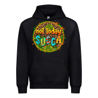 Black not today succa Urban Hoodie - AdoDesignShop