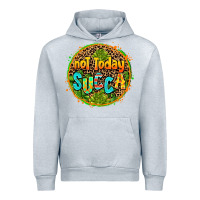 Heather Grey not today succa Urban Hoodie - AdoDesignShop