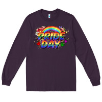 Plum Pride day Long Sleeve Tee - CowGirlArtShop