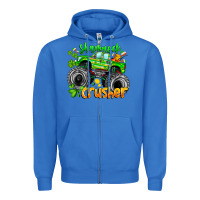 True Royal Shamrock Crusher Zipper Hoodie - CowhideDigitalArt