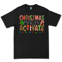 Black christmas spirit activate Premium Tee - Jasminsmagicworld