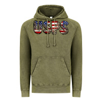 Vintage Olive usps 4th of july Vintage Hoodie - CowGirlArtShop