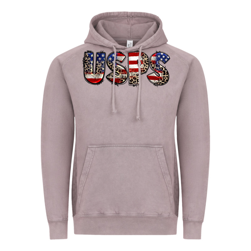 Usps 4th Of July Vintage Hoodie by CowGirlArtShop | Teevron