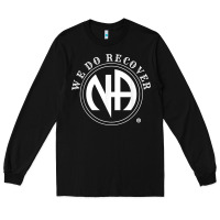 Black We Do Recover Narcotics Anonymous Men Women Gift Long Sleeve Tee - minhPixels