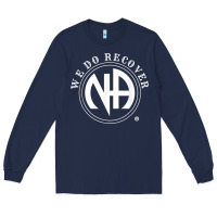 Navy We Do Recover Narcotics Anonymous Men Women Gift Long Sleeve Tee - minhPixels