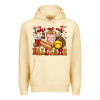 Pina Colada take me out to the ball game softball Premium Hoodie - Jasminsmagicworld