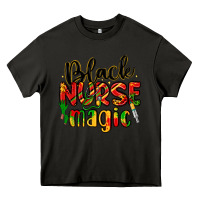 Asphalt black nurse magic Heavy Core Tee - LillyAllenDesigns