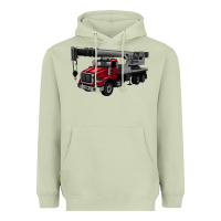 Matcha crane truck Heavyweight Hoodie - Artiststas