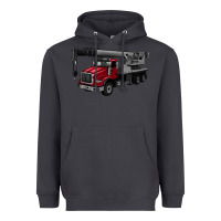 Smoke crane truck Heavyweight Hoodie - Artiststas
