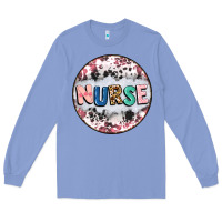 Colony Blue nurse coaster Long Sleeve Tee - CowGirlArtShop