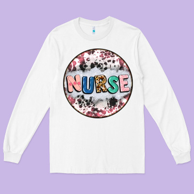 Nurse Coaster Long Sleeve Tee Designed By Cowgirlartshop