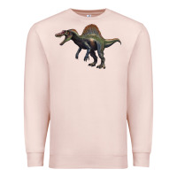 Pale Pink spinosaurus Premium Sweatshirt - Artiststas