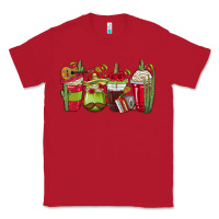 Red Mexico Coffee Cups Classic Tee - texasbilliewilder