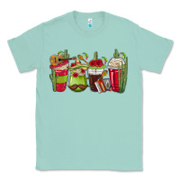 Seafoam Mexico Coffee Cups Classic Tee - texasbilliewilder