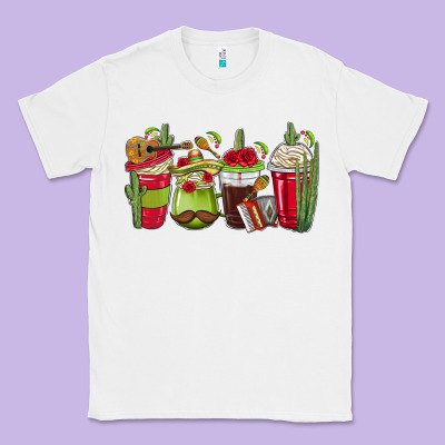 Mexico Coffee Cups Classic Tee Designed By Texasbilliewilder
