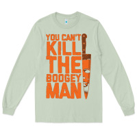 Matcha oogeyman halloween horror distressed quote orange Long Sleeve Tee - minhPixels