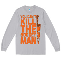 Moon Dust oogeyman halloween horror distressed quote orange Long Sleeve Tee - minhPixels