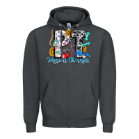 Smoke pt therapy Zipper Hoodie - CowhideDigitalArt