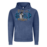 Vintage Denim baby its cold outside Vintage Hoodie - CowGirlArtShop