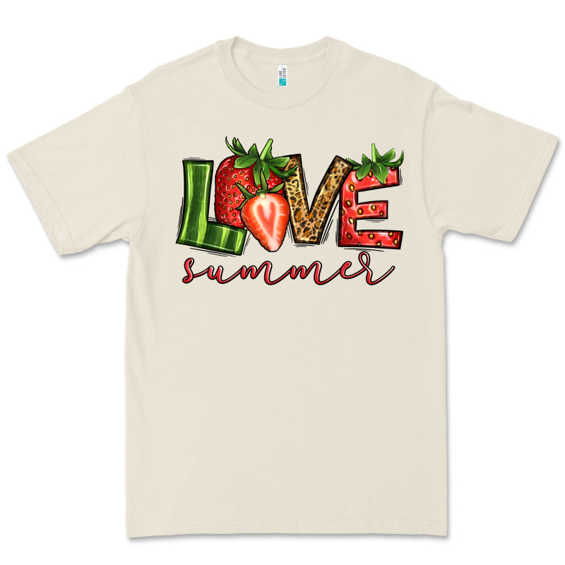 Love Summer Strawberry Premium Tee by Jasminsmagicworld | Teevron