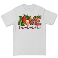Dove Grey love summer strawberry Premium Tee - Jasminsmagicworld