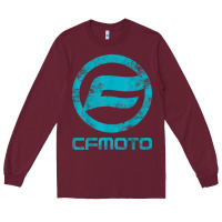 Burgundy CF Moto Vintage UTV ATV SXS original off road Gift Long Sleeve Tee - minhPixels