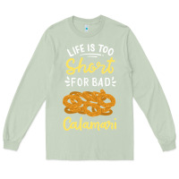 Matcha Calamari Squid Seafood Long Sleeve Tee - minhPixels