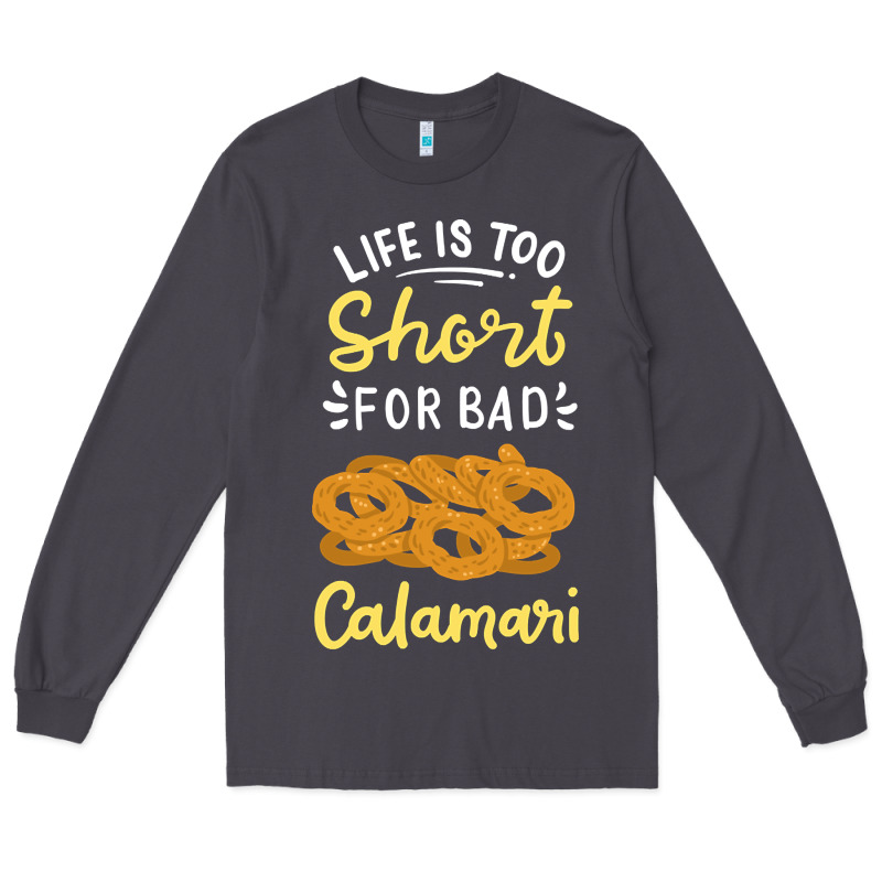 Calamari Squid Seafood Long Sleeve Tee by minhPixels | Teevron