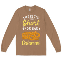 Toasted Coconut Calamari Squid Seafood Long Sleeve Tee - minhPixels