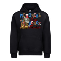 Black memorial day honor and remember Urban Hoodie - AdoDesignShop