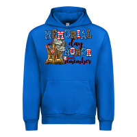 Cobalt memorial day honor and remember Urban Hoodie - AdoDesignShop