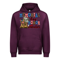 Mauve Wine memorial day honor and remember Urban Hoodie - AdoDesignShop