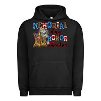 Pigment Black memorial day honor and remember Urban Hoodie - AdoDesignShop