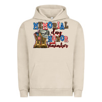 Pigment French Oak memorial day honor and remember Urban Hoodie - AdoDesignShop