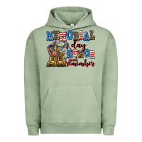 Pigment Oil Green memorial day honor and remember Urban Hoodie - AdoDesignShop