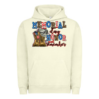 Pigment Pistachio memorial day honor and remember Urban Hoodie - AdoDesignShop