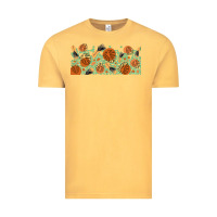 Vintage Mustard boho plant Vintage Tee - TumblerDesignByShophia